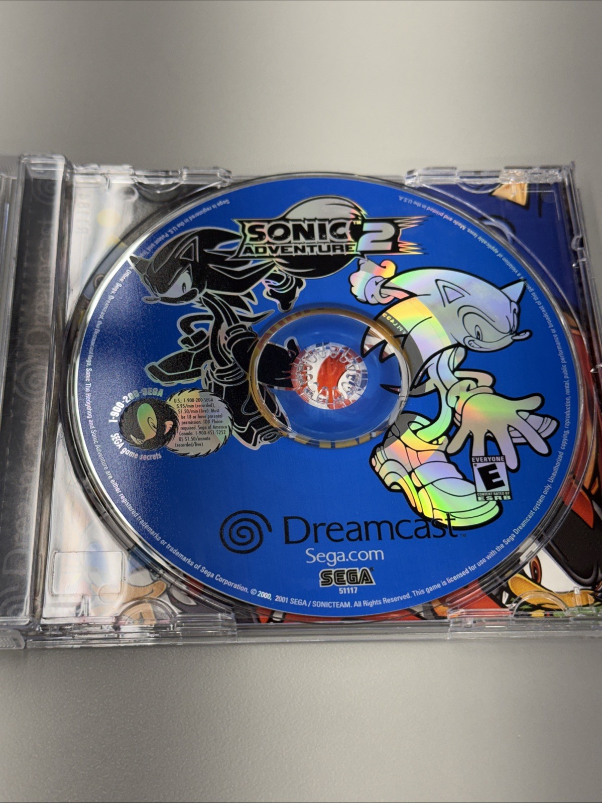 Sonic Adventure 2 SEGA Dreamcast 2001 CIB Must Read Below Near Mint Disc