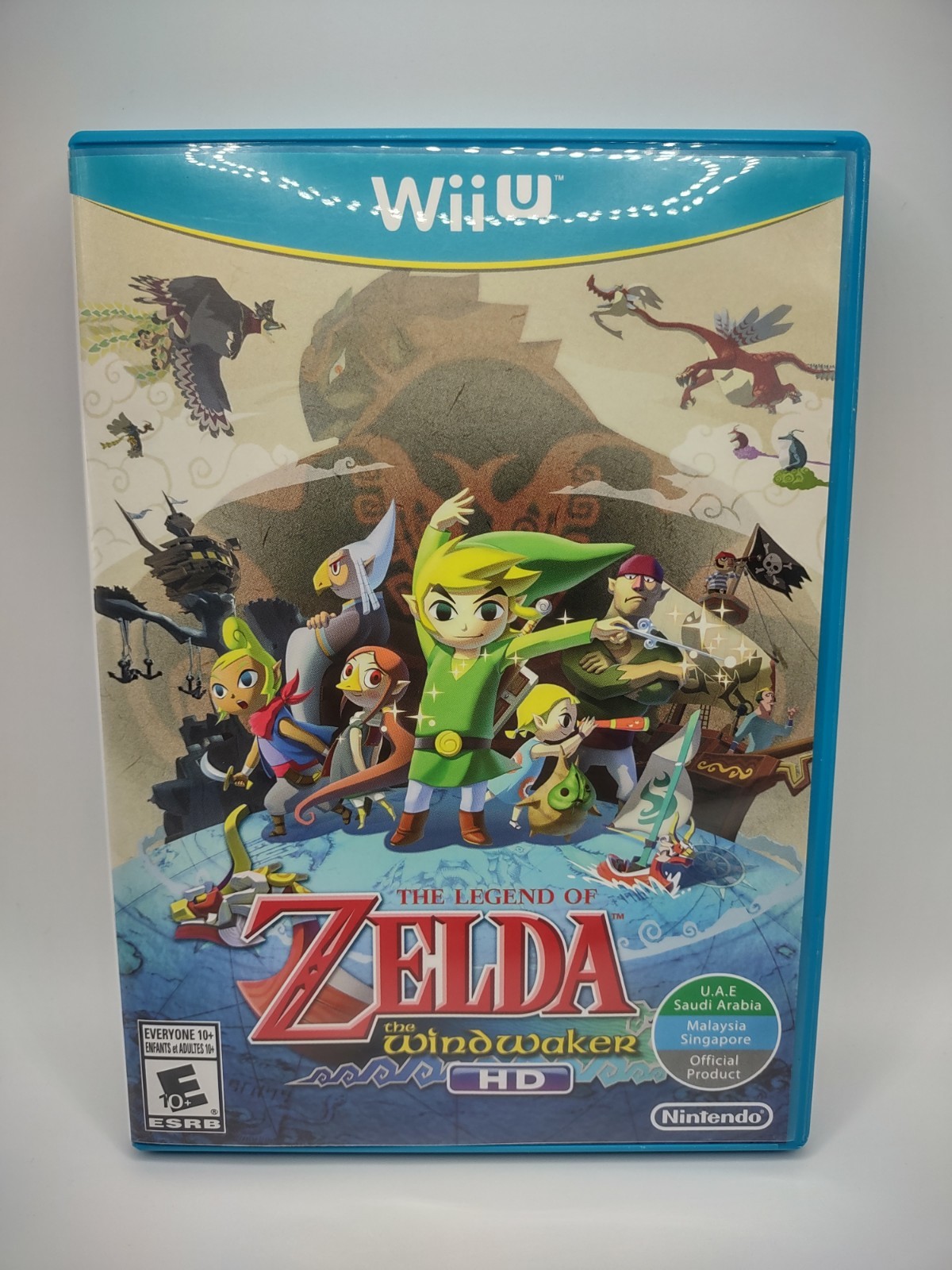Legend of Zelda Wind Waker HD Wii U CIB Asia UAE Singapore Malaysia Region