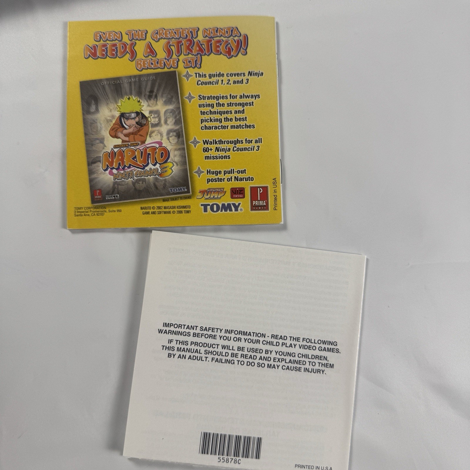 Naruto Ninja Council 3 Nintendo DS CIB Complete With Manual Promo Card PR 016