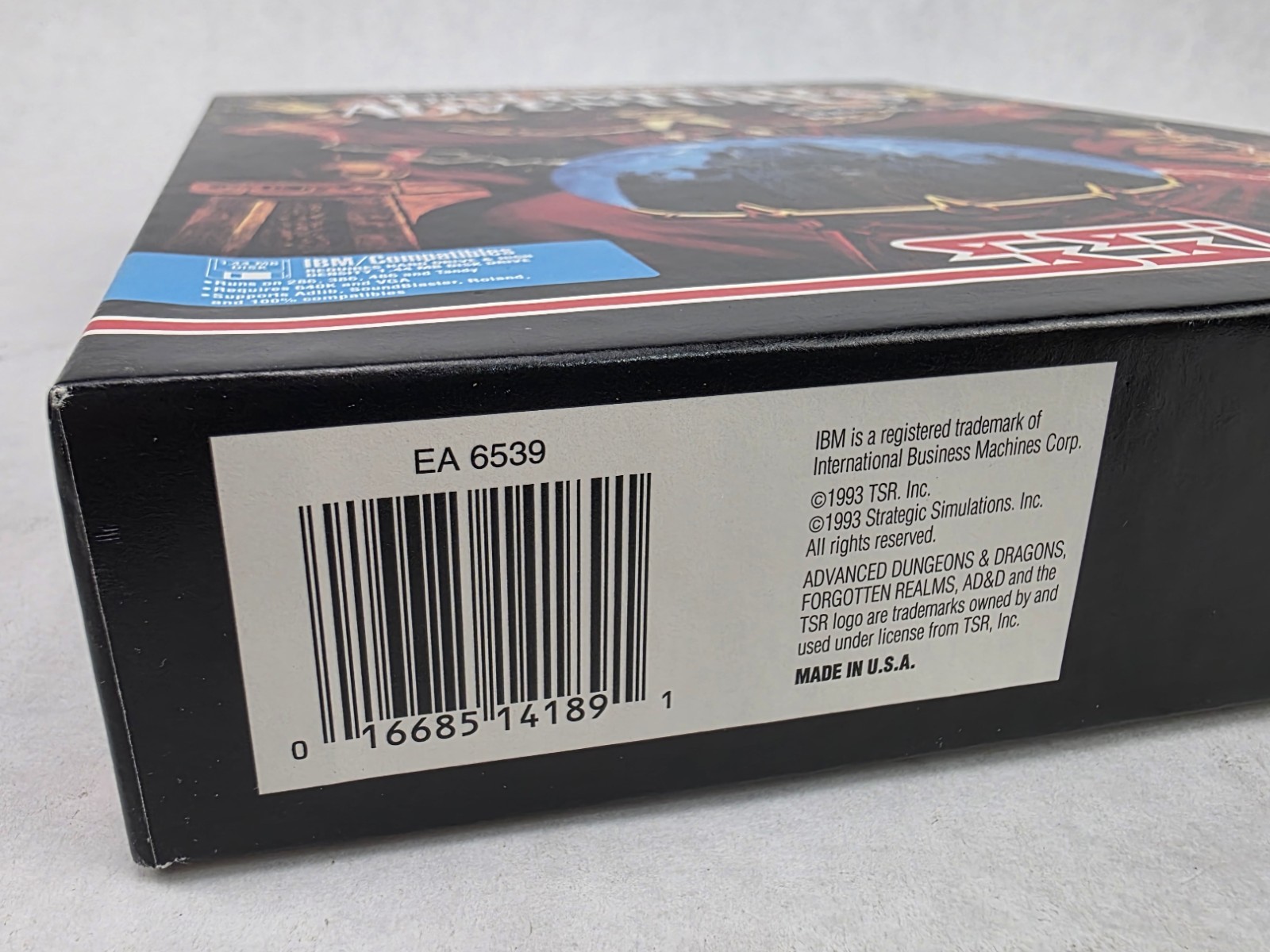 AD&D Advanced Dungeons & Dragons: Unlimited Adventures BIG BOX PC 3.5″ Floppy 93