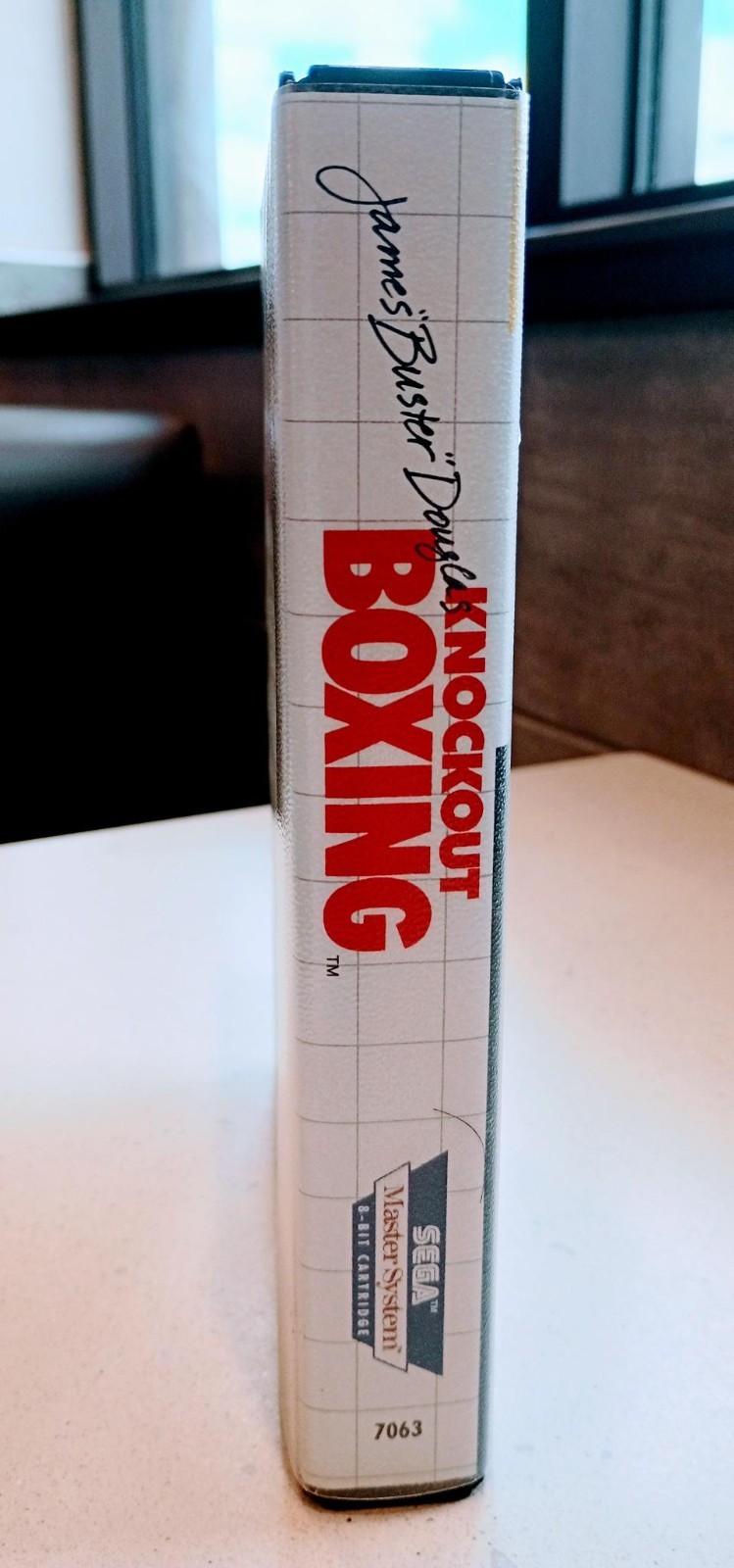 James “Buster” Douglas Knockout Boxing (Sega Master System) Box and Cartridge