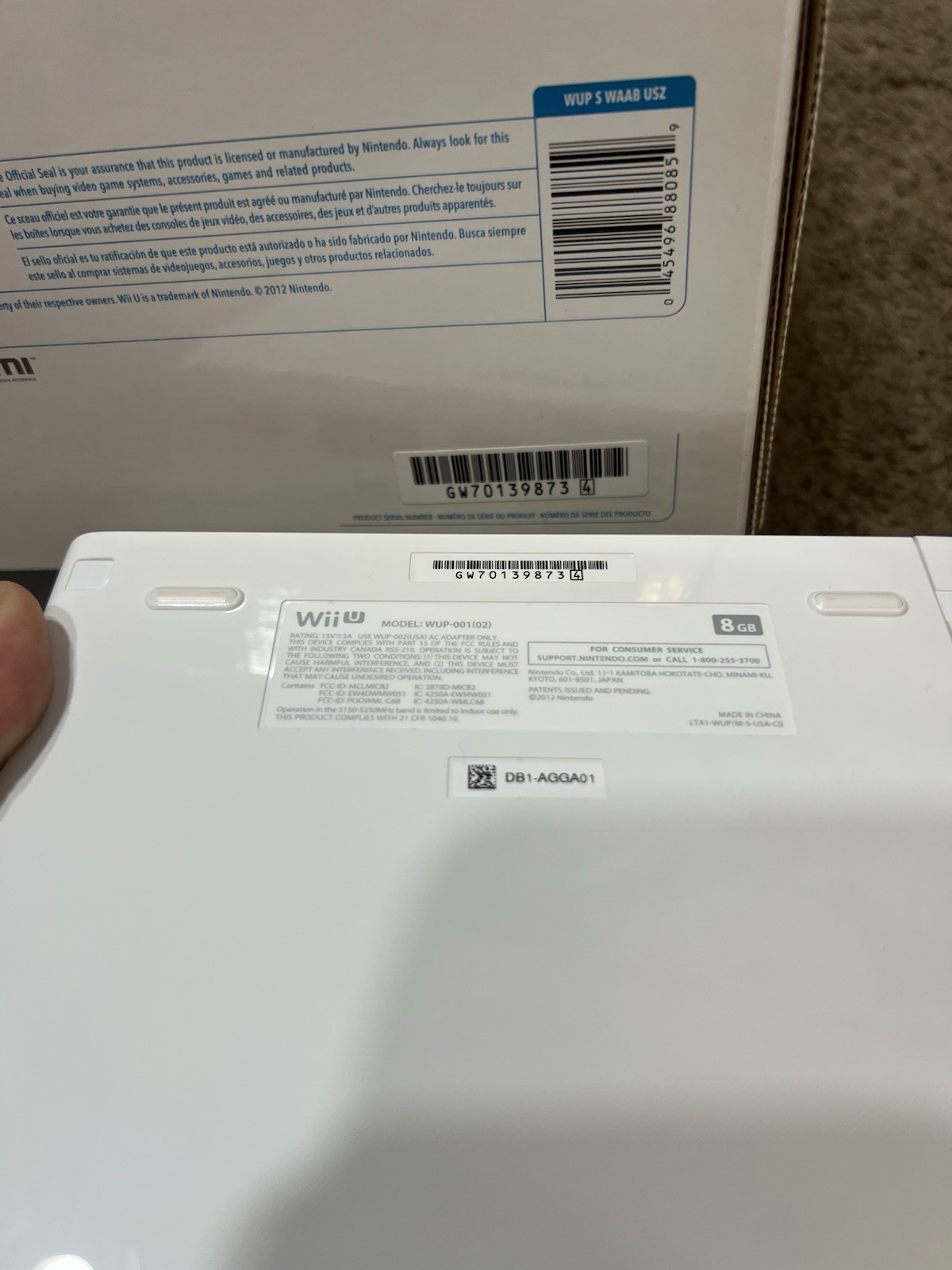 Nintendo WiiU Wii U Skylanders Limited Edition Console Bundle White New in Box