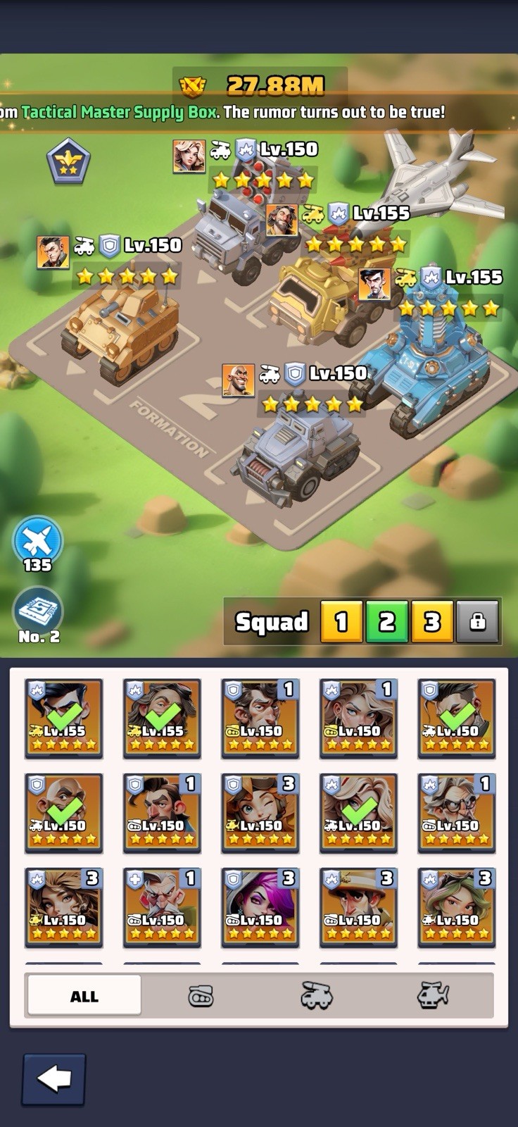 Last war level 31 server 136x Android iOS High-Level Heroes Multiplayer