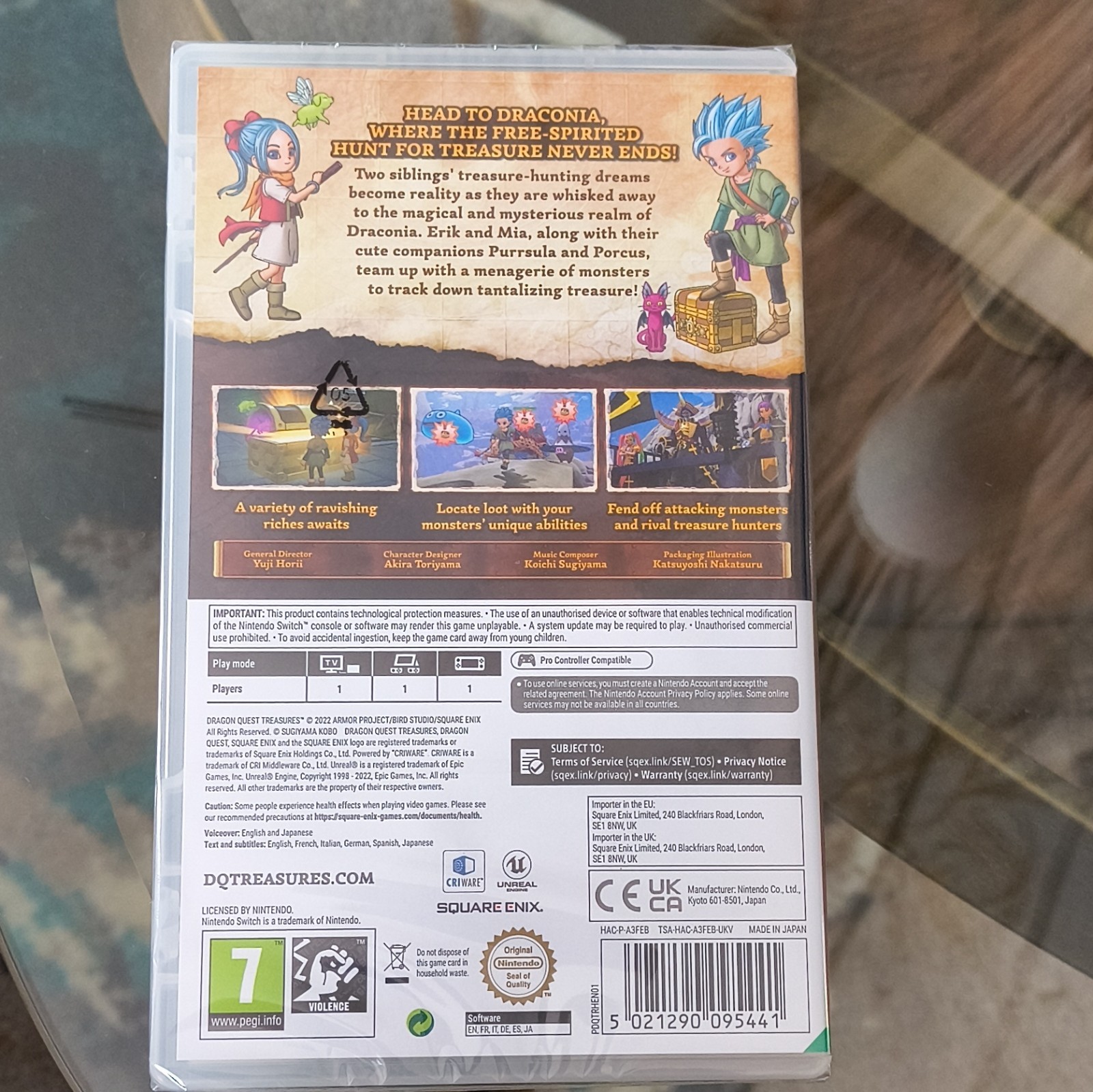 Square Enix Dragon Quest Treasures Nintendo Switch Dragon Quest PAL PEGI 7