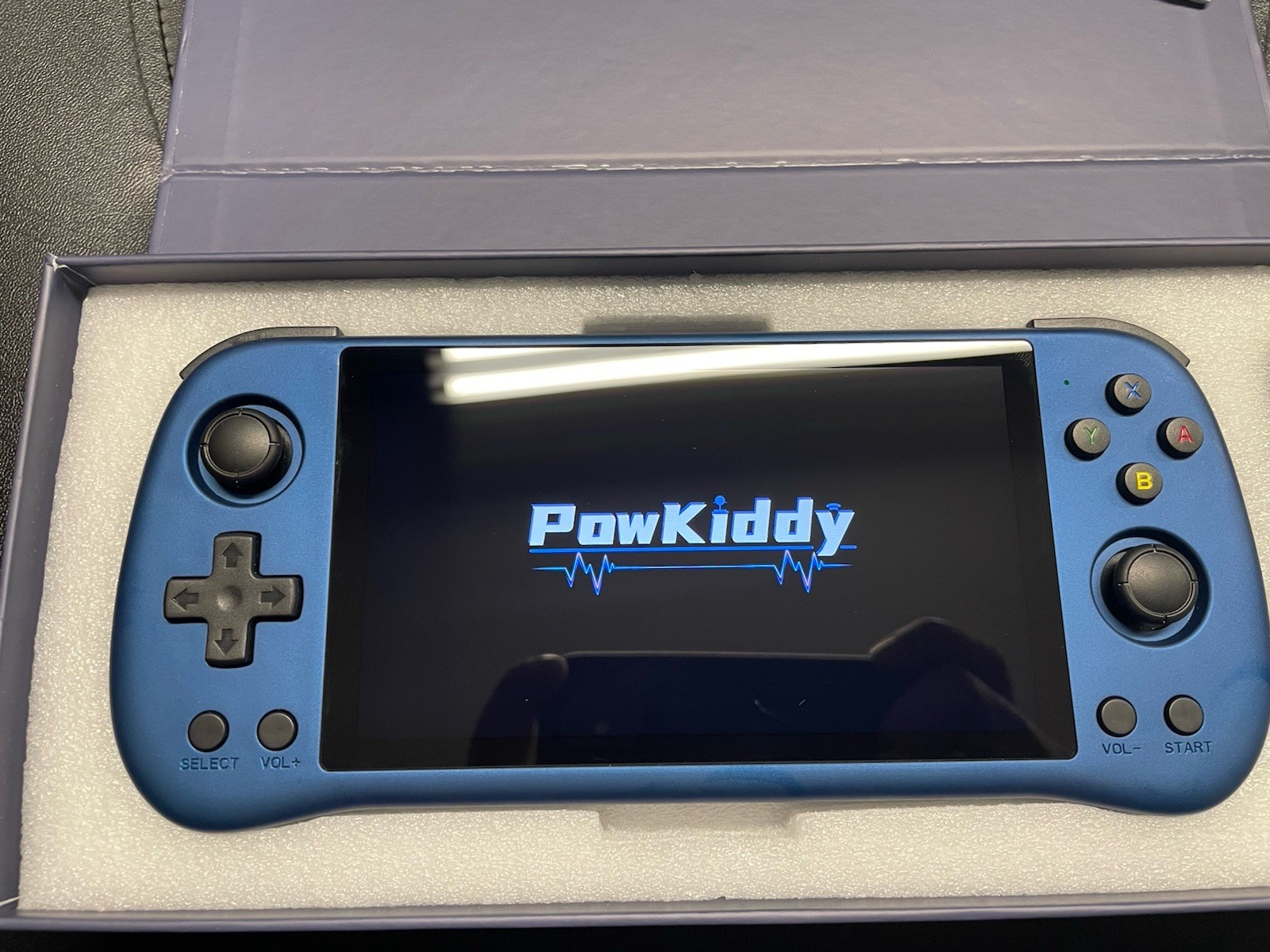 powkiddy x55 handheld retro gaming console 64gb sd Card Included