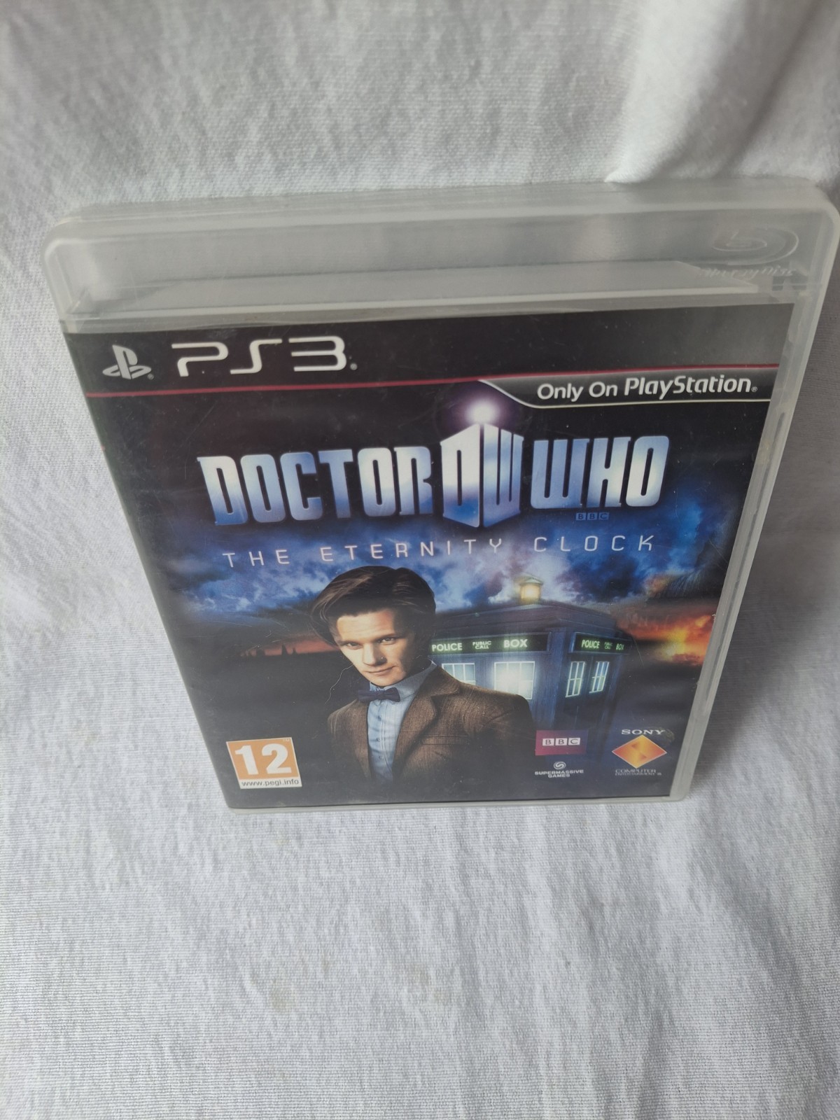P S 3 Doctor Who Video Game Sony
