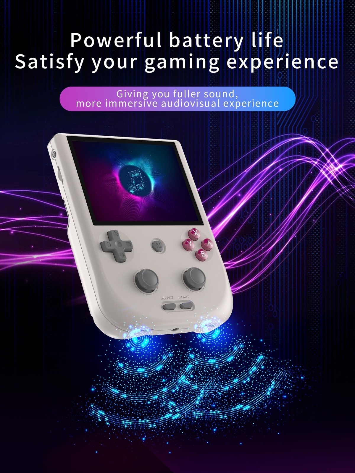 Dosnura RG405V Handheld Game Console 4’’ IPS Touch Screen Android 12
