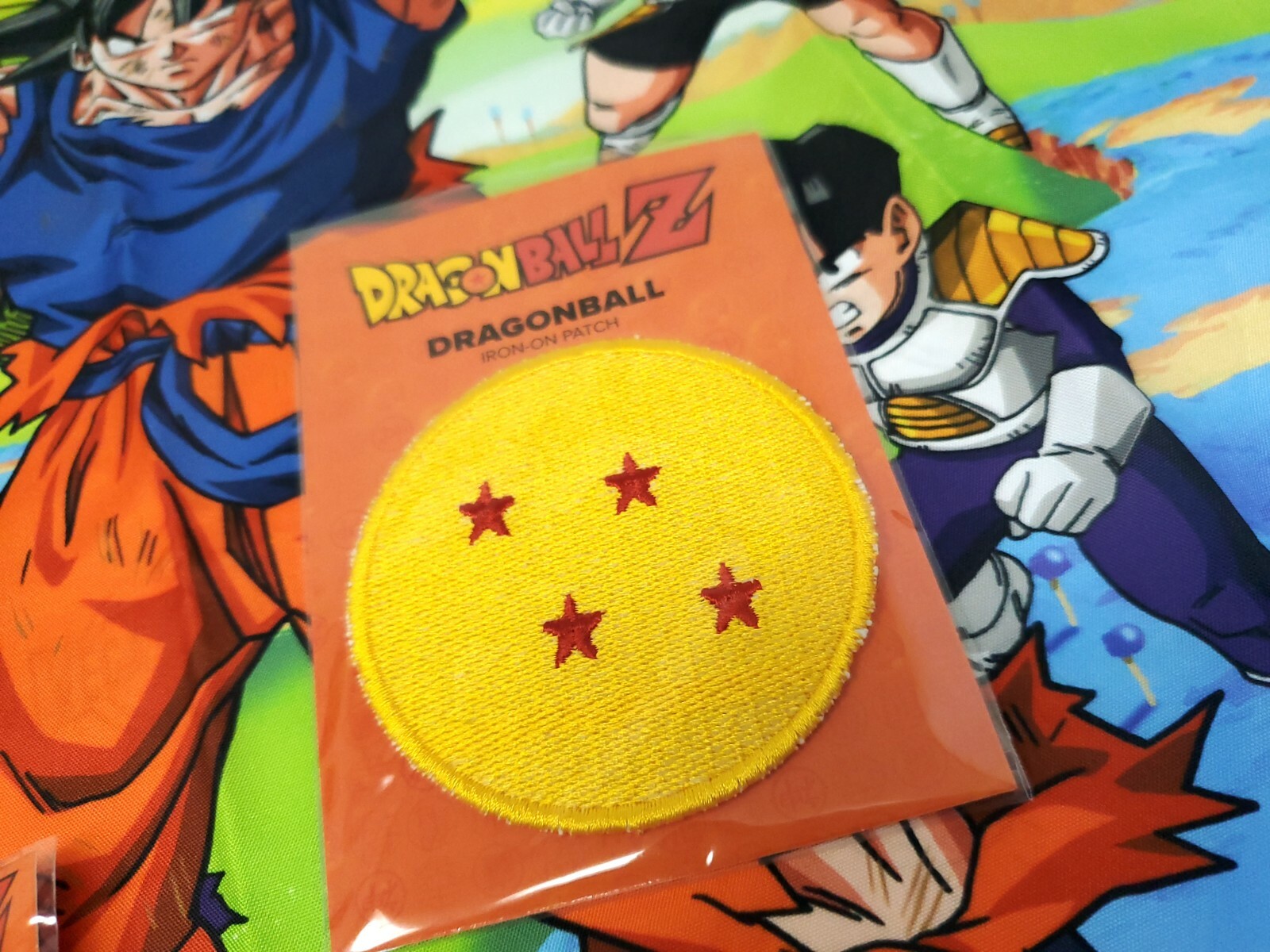 DRAGON BALLZ DBZ COLLECTORS BUNDLE by CULTURE FLY PIN, PATCH, CLOTH POSTER