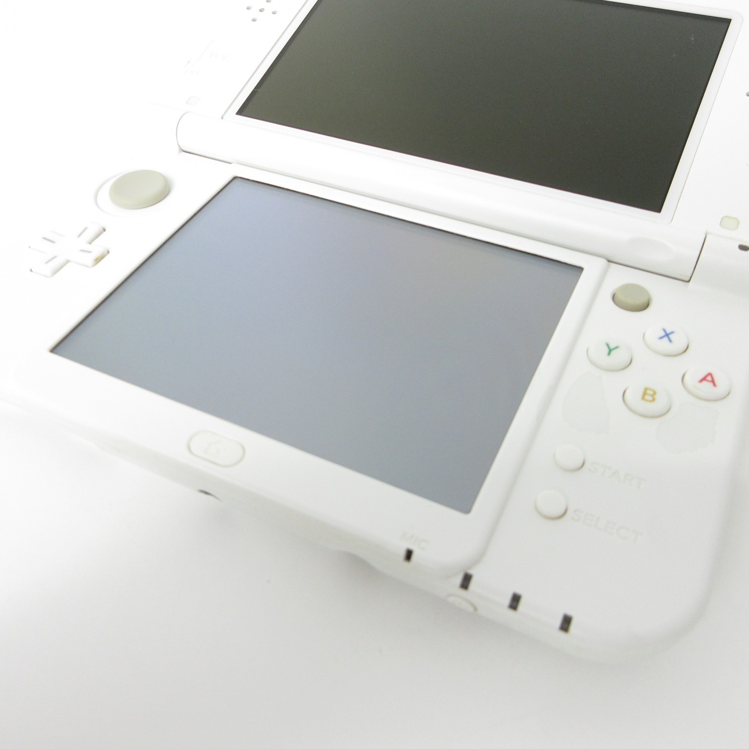 【Very Good】Nintendo New 3DS LL XL Pearl White Console Only Japanese Ver #DEN0413