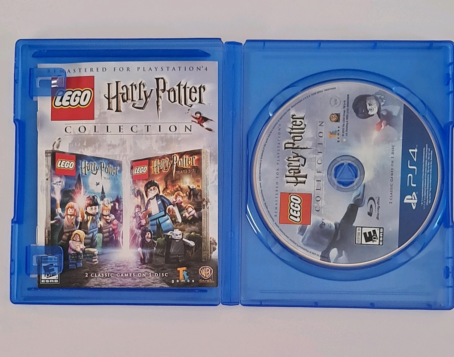 Warner Bros. LEGO Harry Potter Collection PS4 E10+ NTSC-U/C 2016 Manual
