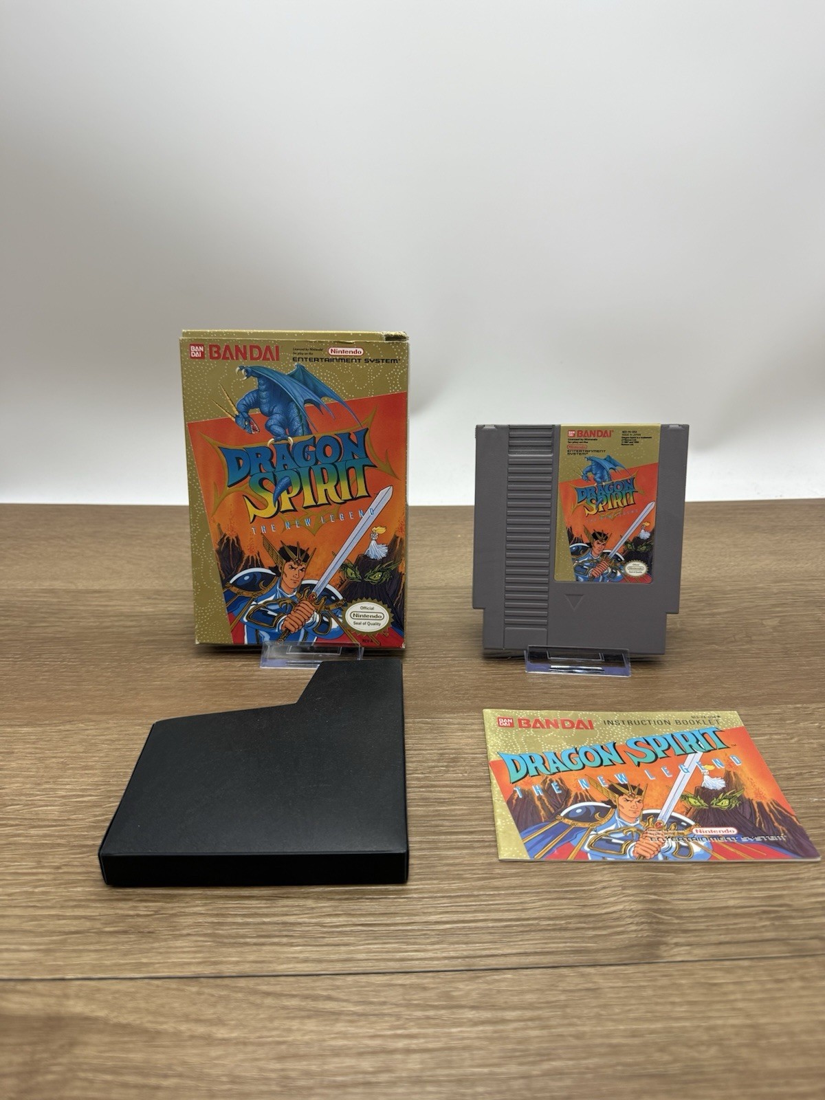Dragon Spirit: The New Legend for NES Nintendo Complete In Box CIB