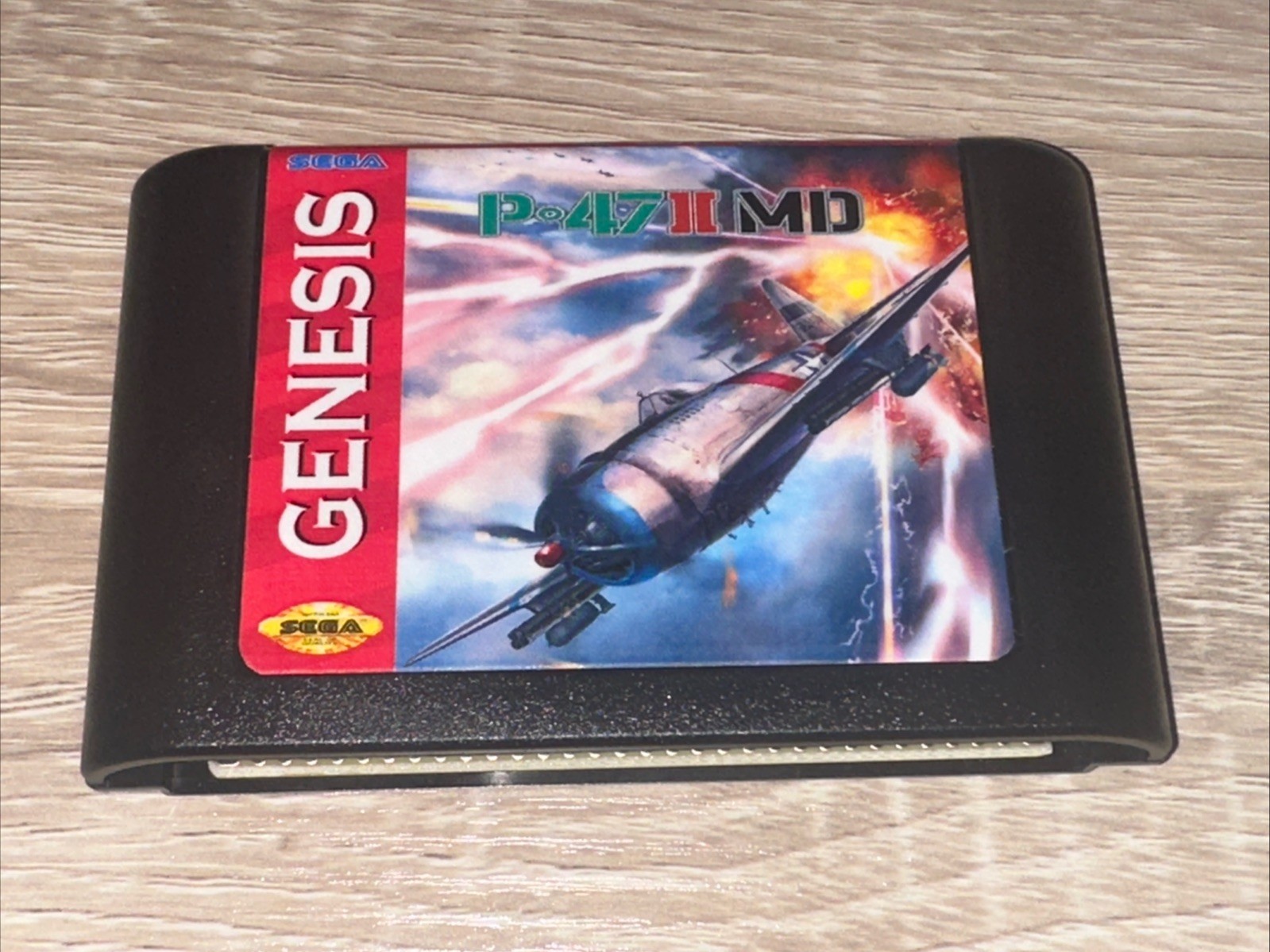 P-47 II MD Mega Drive Genesis New shooting game