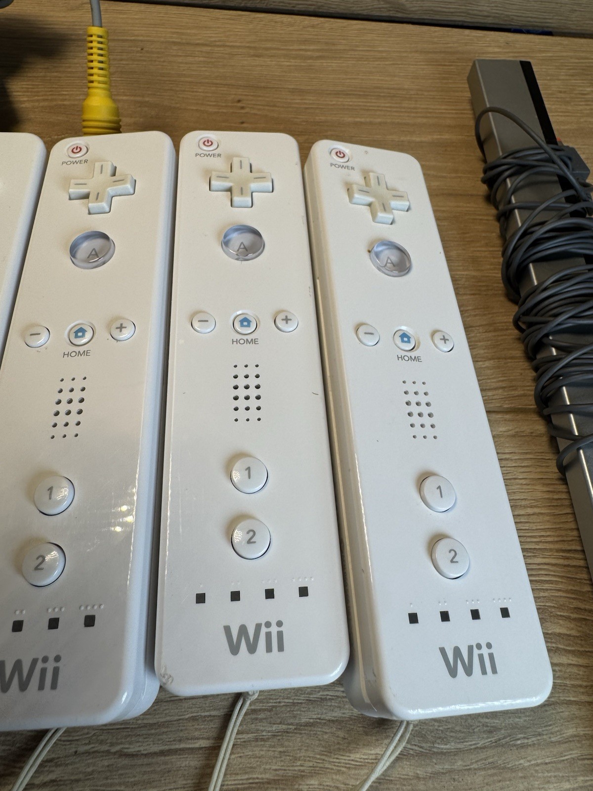 OEM Nintendo Wii MotionPlus Remote Controller – White RVL-003 Lot Untested