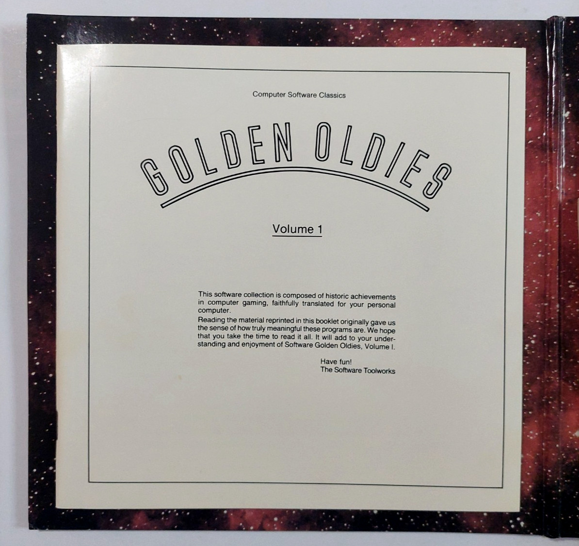 Golden Oldies Vol 1 Commodore 64 1987 Complete Floppy Pong Life Eliza Adventures