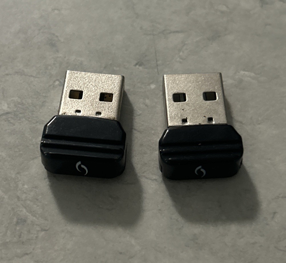 PDP DONGLE USB RECEIVER for Afterglow Wireless PS3 Controller Clear Lot Of 2