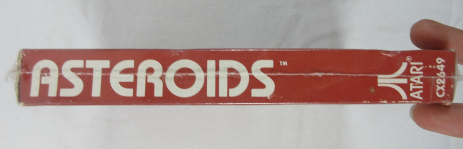 SEALED “Asteroids” 1981 ATARI VIDEO COMPUTER SYSTEM GAME in Box CX2649 Warner