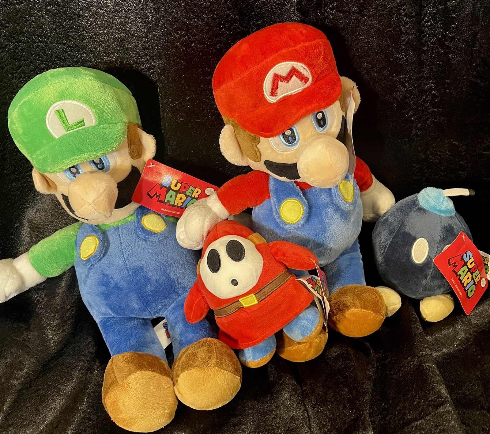 Nintendo Super Mario Video Game Plush Luigi Bob Omb Shy Guy 2018 2020 Brothers