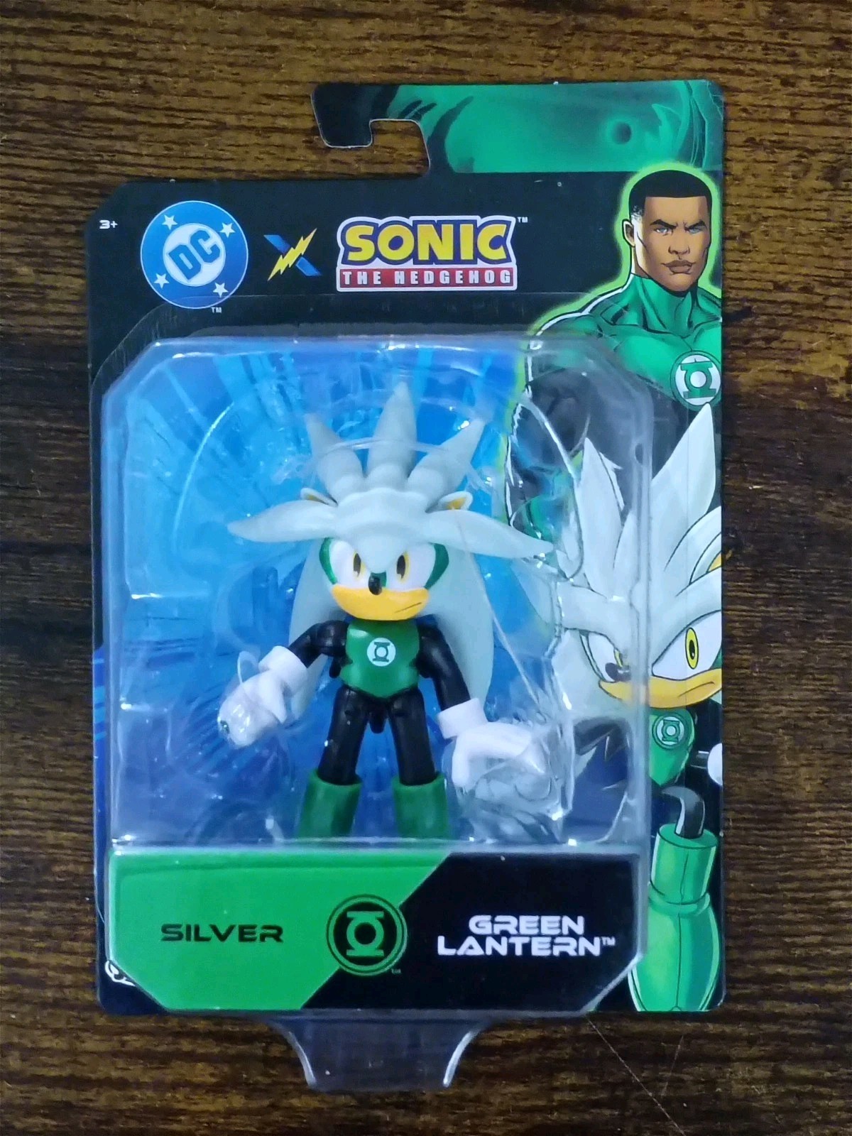 3-PK SONIC Hedgehog DC Comics 2.5″ Eggman Lex Knuckles Superman Silver Lantern