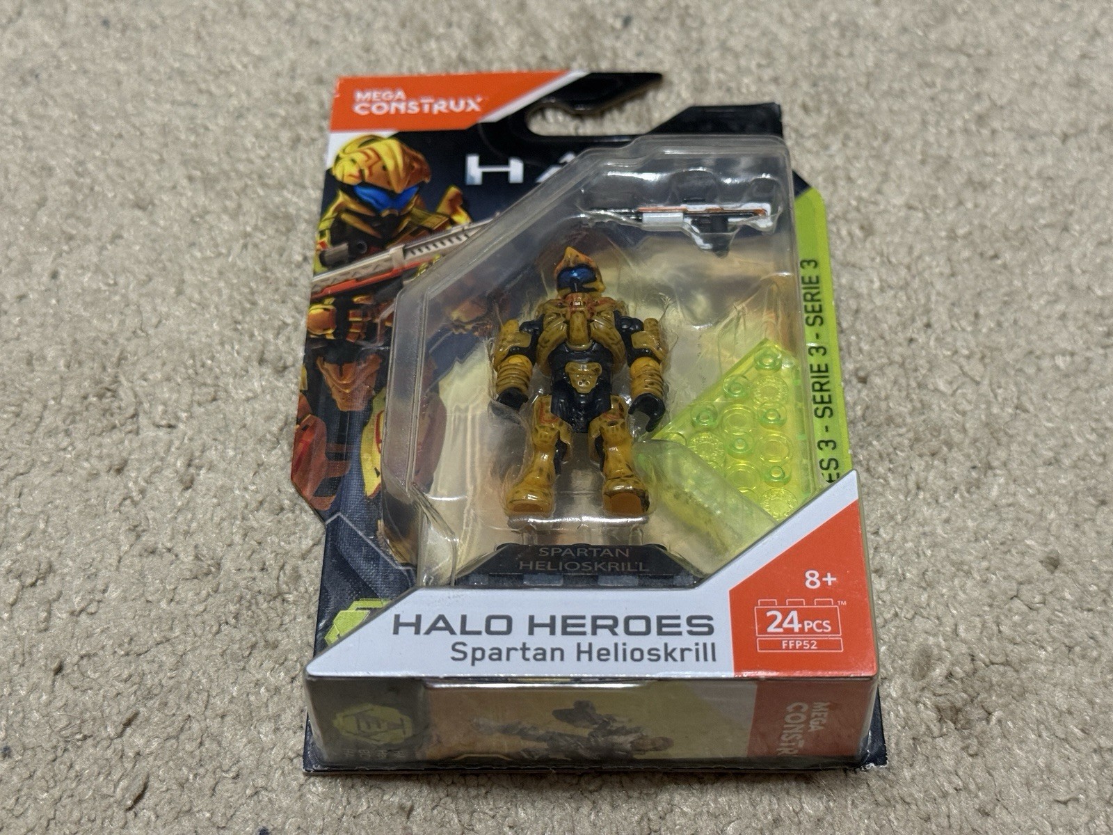 Mega Bloks Construx Halo Heroes Series 3 Spartan Helioskrill FFP52 Mattel 2016