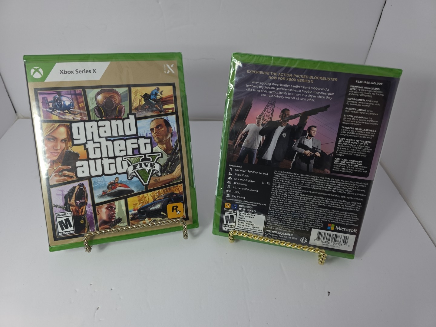 New Sealed Grand Theft Auto 5 (XBox Series X) Grand Theft Auto Five