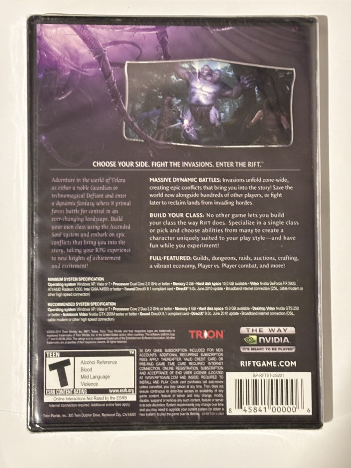 Rift (PC, 2011) Sealed