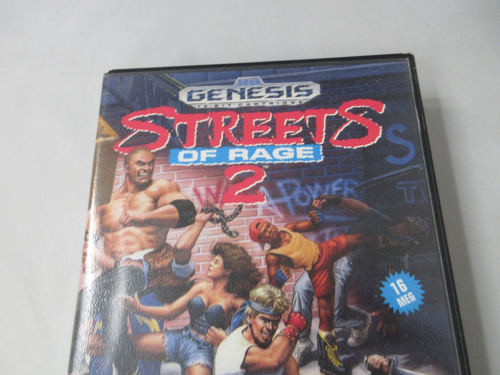 Streets of Rage 2 (Sega Genesis, 1992) (Not For Resale) TESTED! Complete :)