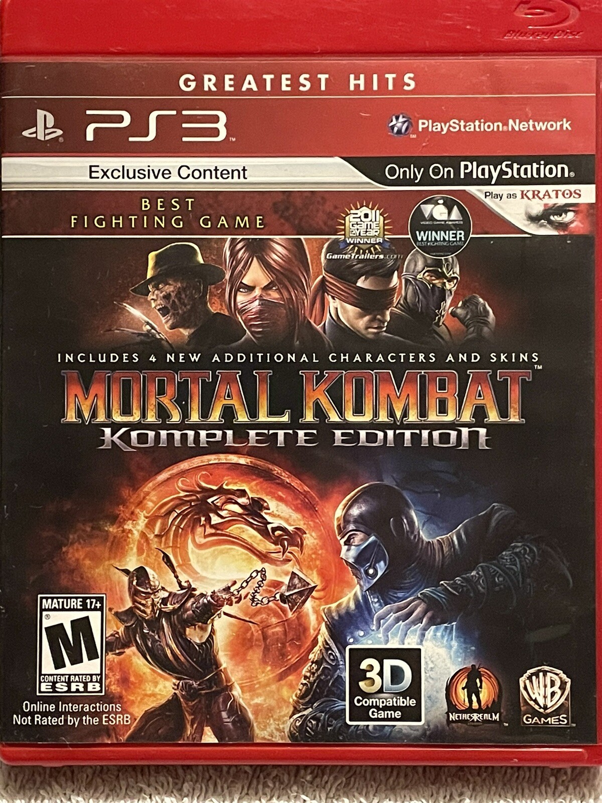 Mortal Kombat Komplete Edition (Greatest Hits) PS3