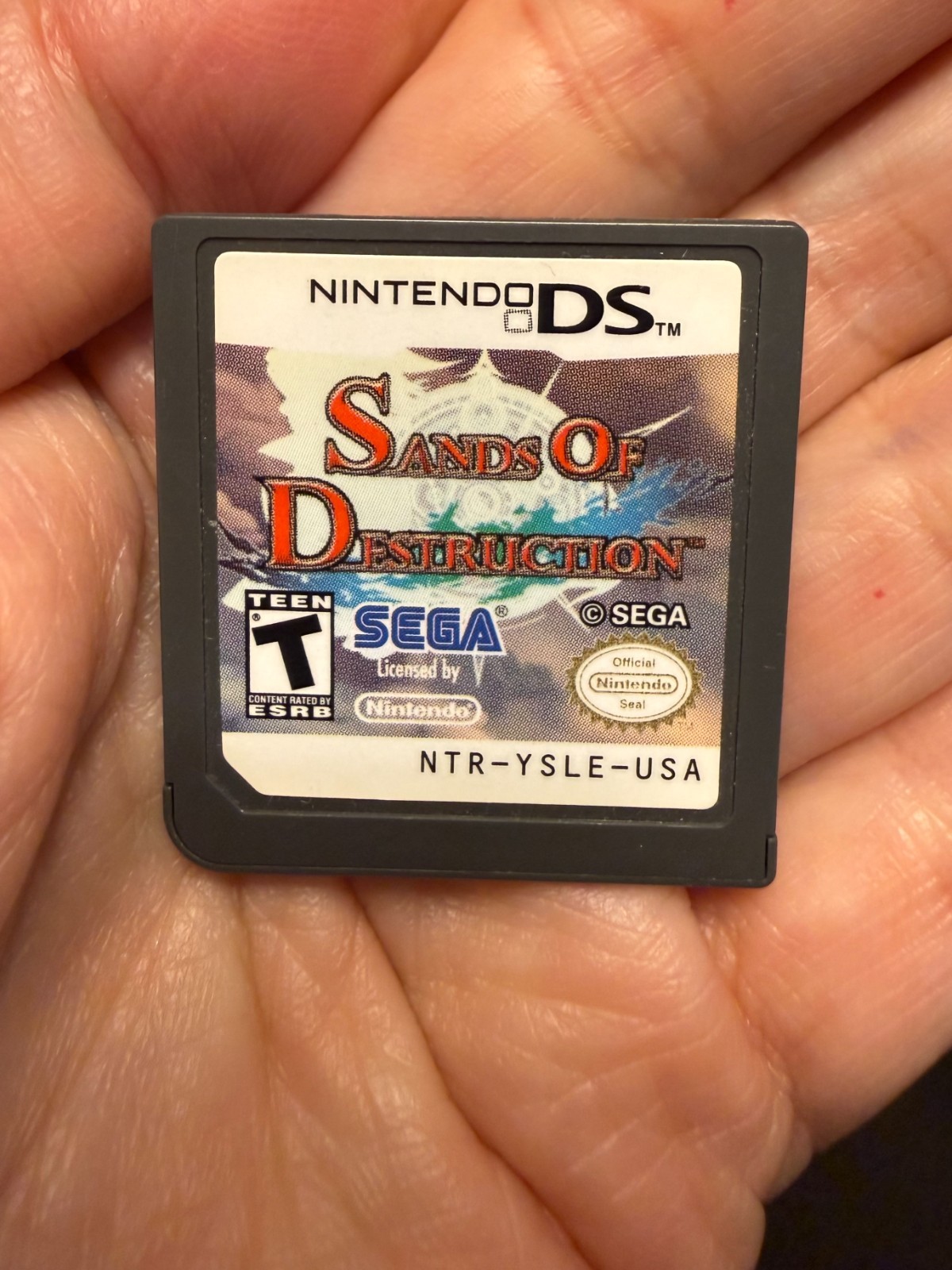 Sands of Destruction (Nintendo DS, 2010) CARTRIDGE Tested Working w/Generic Case