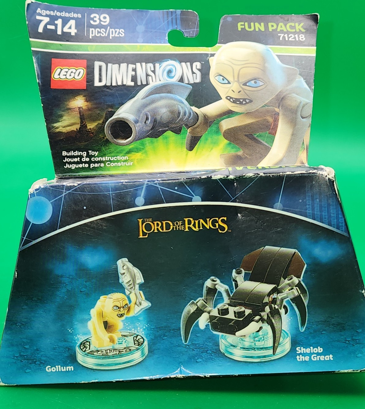 LEGO Dimensions Lord Of The Rings Gollum & Shelob The Spider Fun Pack 71218 FF26