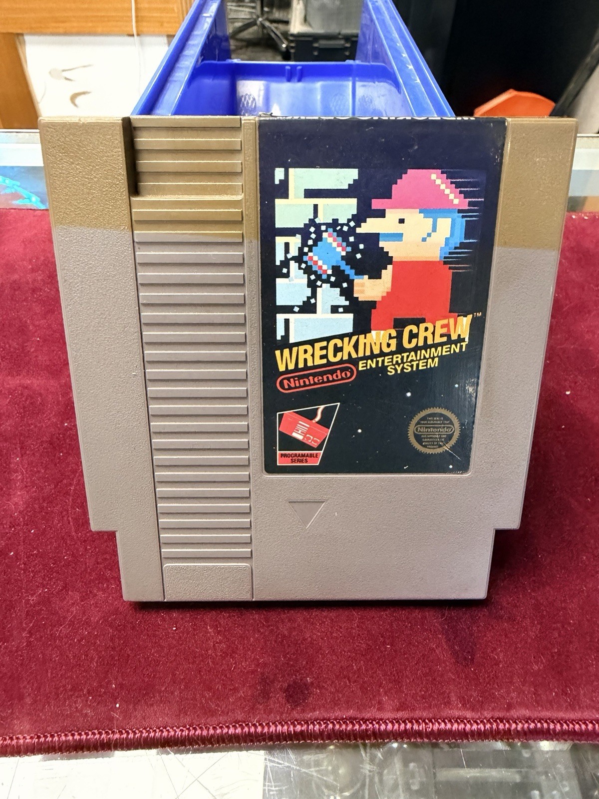 Wrecking Crew NES 5 Screw – CART ONLY Authentic Tested