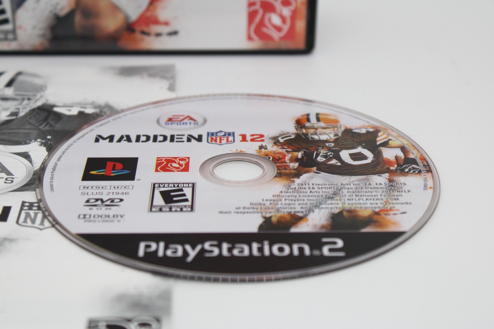 Refurbished PS2 Madden NFL 12 Complete CIB 2012 Excellent Mint Clean Black Label