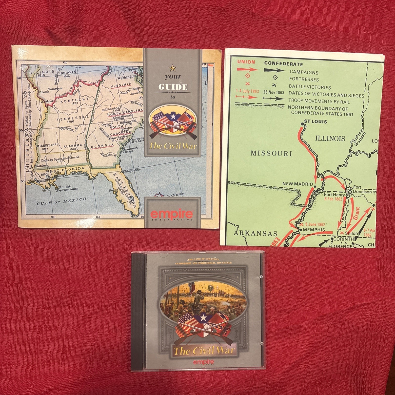 Vtg PC Game The Civil War