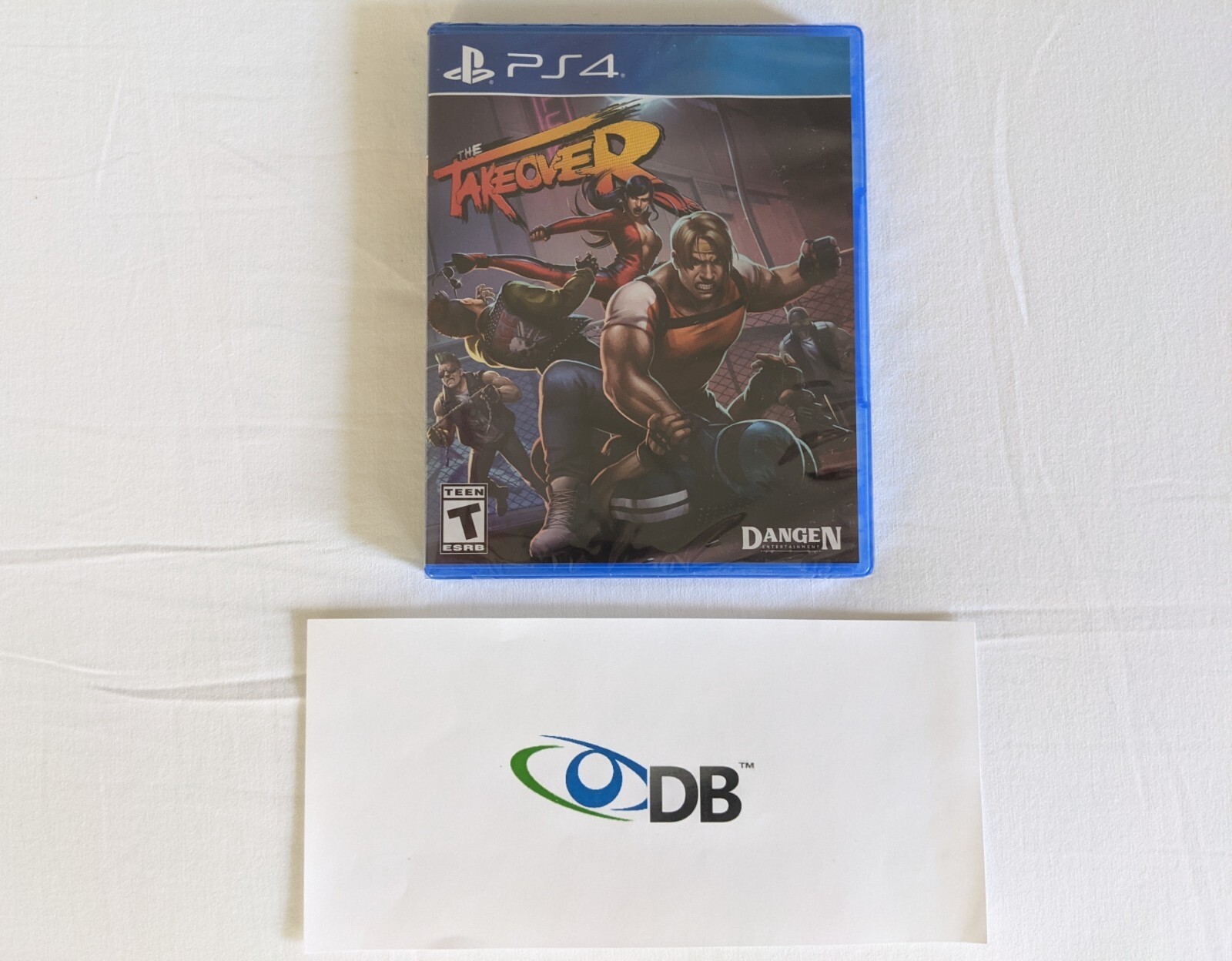 Limited Run PlayStation 4 PS4 The Takeover & Holographic Trading Card