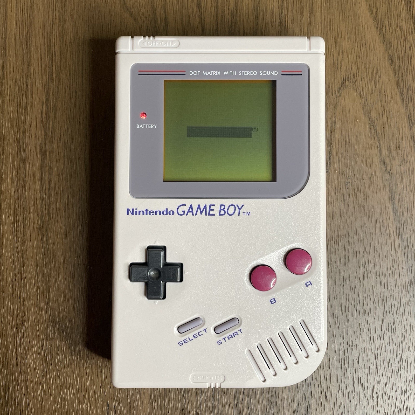 Original Nintendo GameBoy DMG-01 Handheld Console Gray CIB Complete In Box
