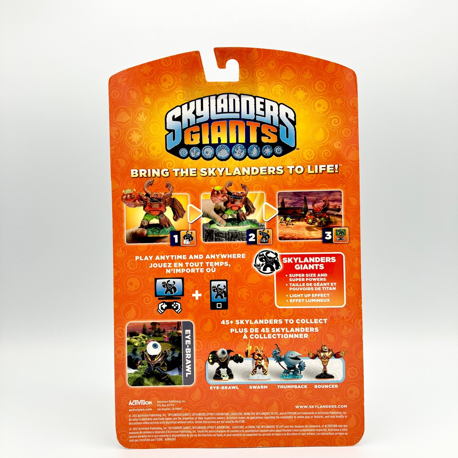 Skylanders Giants Pumpkin Eye Brawl Halloween 2013 Figure Activision NEW SEALED