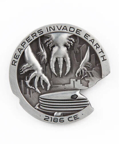BioWare Officially Licensed Mass Effect The fall of Earth Challenge Coin