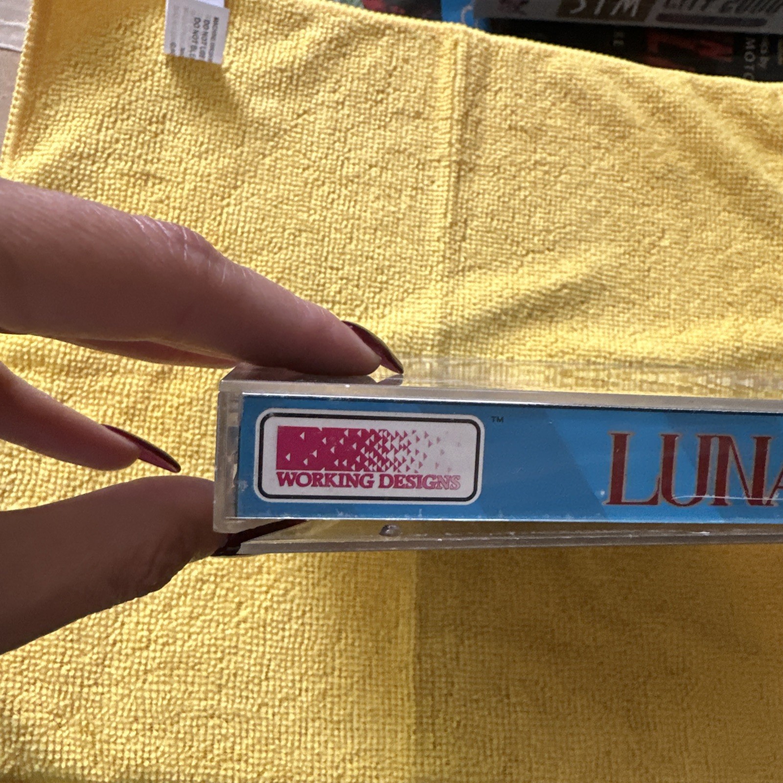 Lunar: The Silver Star (Sega CD, 1993) Case, CD And Manual No Reg