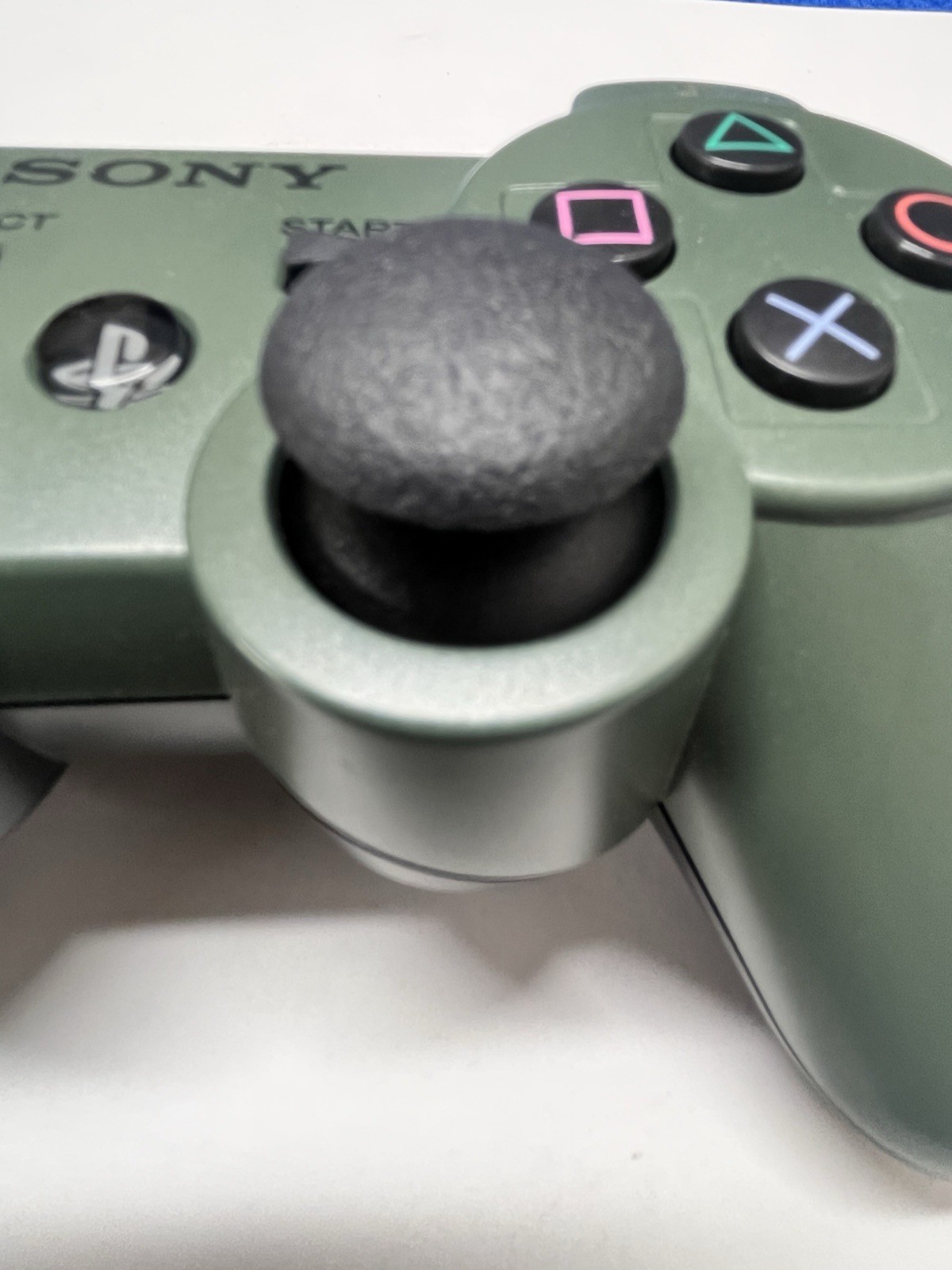 Sony PS3 DualShock 3 Wireless Controller – Green Camo OEM Tested