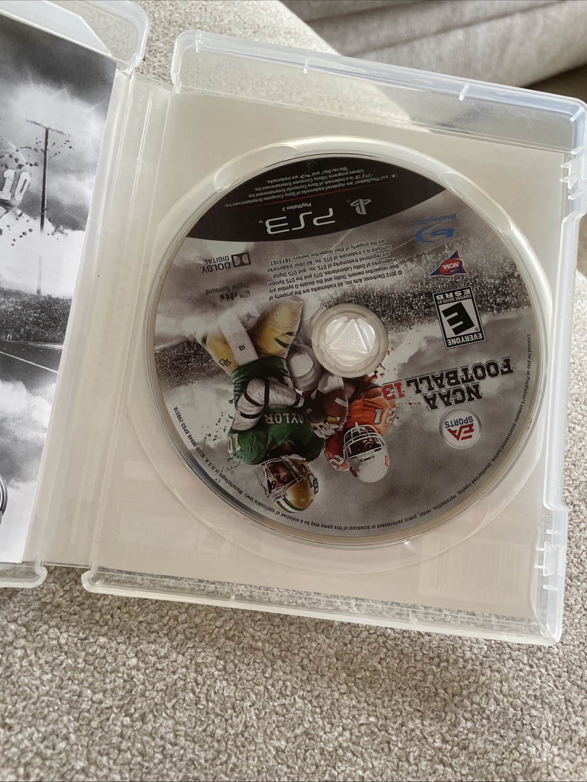 NCAA Football 13 PS3 Complete CIB PlayStation 3 Tested