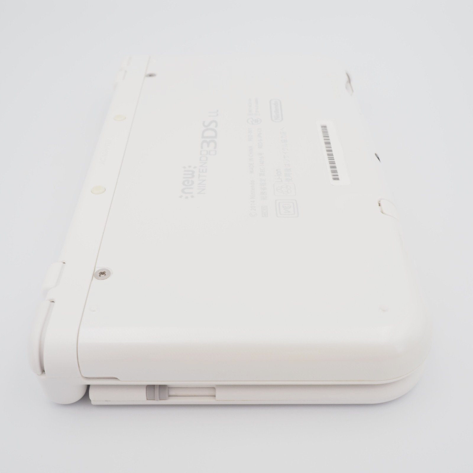 [EXC] New Nintendo 3DS XL LL Pearl White Console Tested w/Charger Box