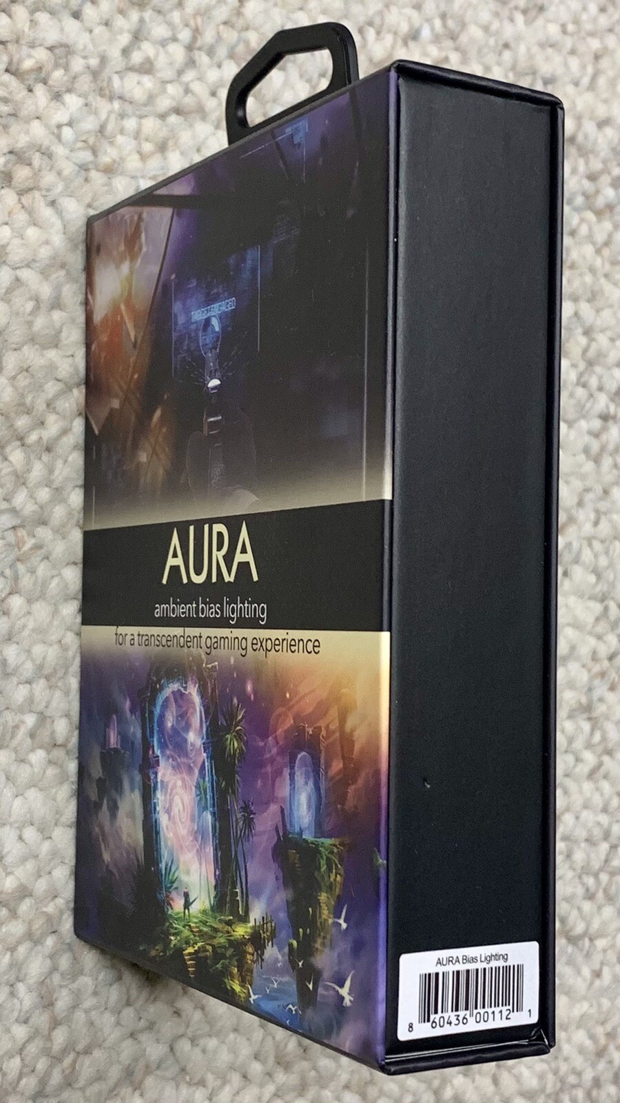 AURA Ambient Bias Lighting Television Gaming 6500K LED LIGHTS USB Controller TV