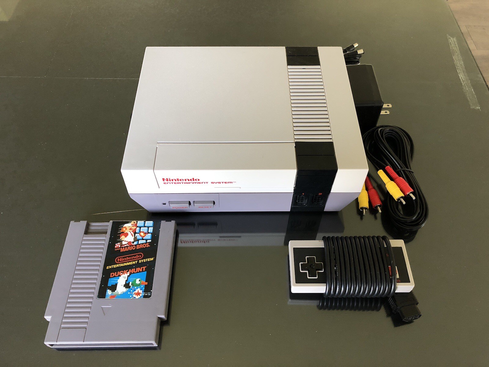 NINTENDO NES Console System Bundle Super Mario 1 2 3 Brand New 72 Pin Connector