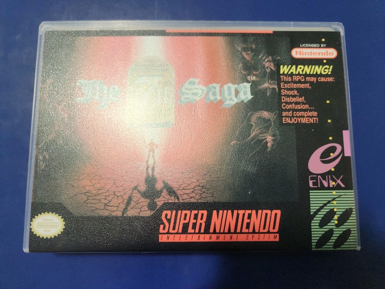 The 7th Saga W Book (Super Nintendo SNES, 1993)