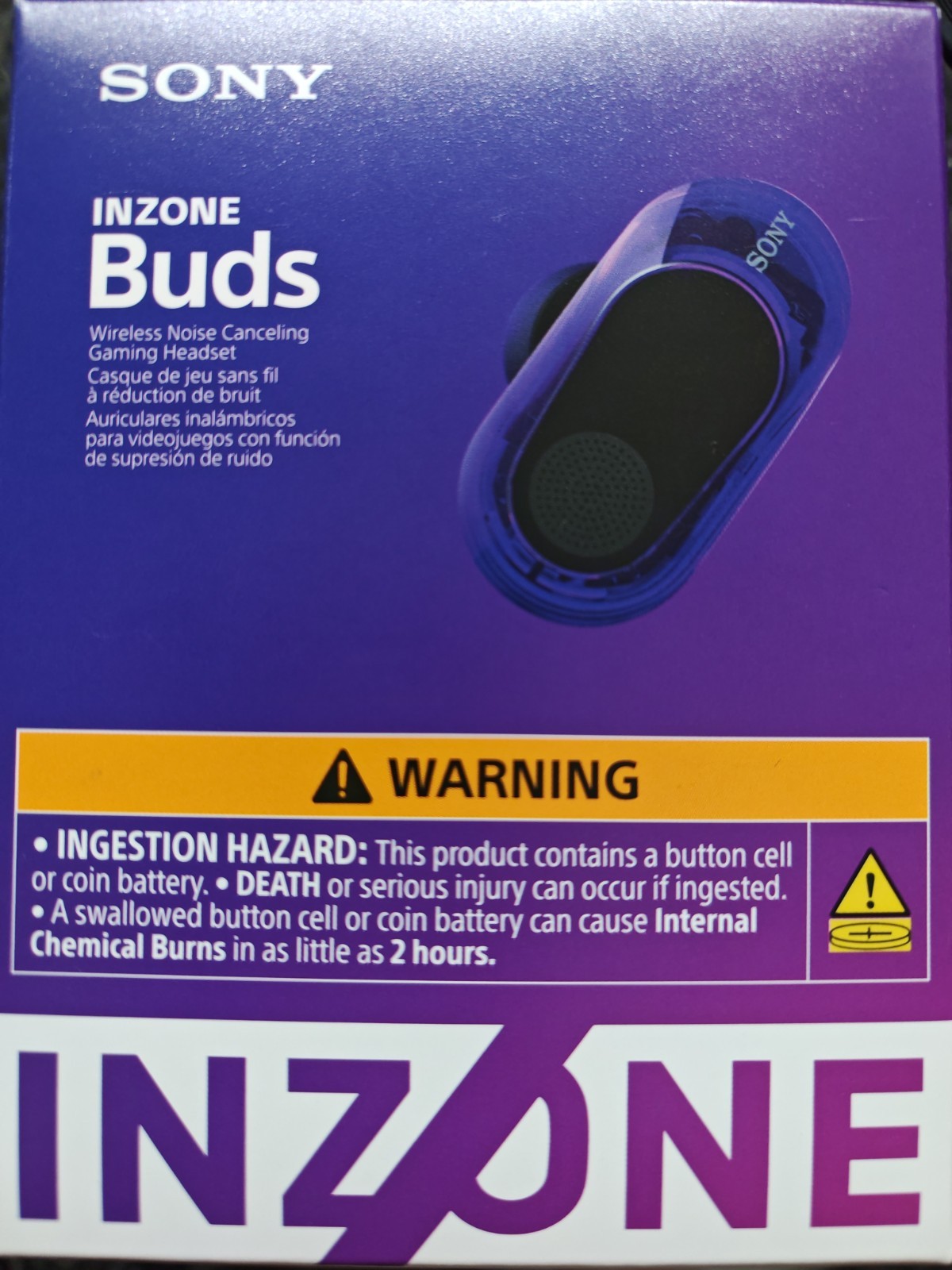 Sony – INZONE Buds Truly Wireless Noise Cancelling Gaming Earbuds, Perfect fo…