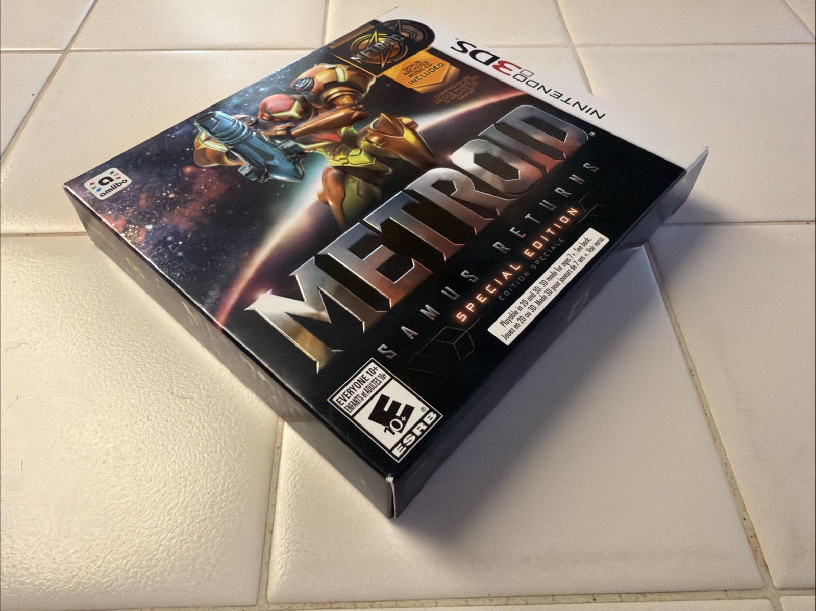 Metroid Samus Returns Special Edition (Nintendo 3DS) CIB – Excellent Condition