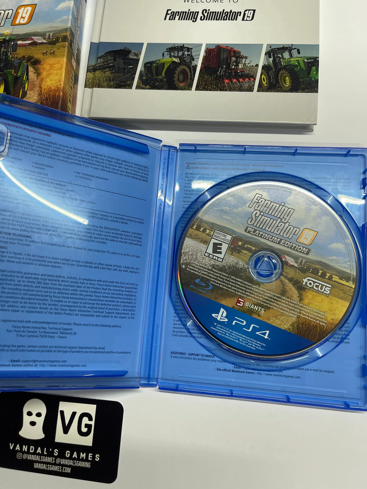PS4 – Farming Simulator 19 [Premium Edition Content NOT included] Complete #2947