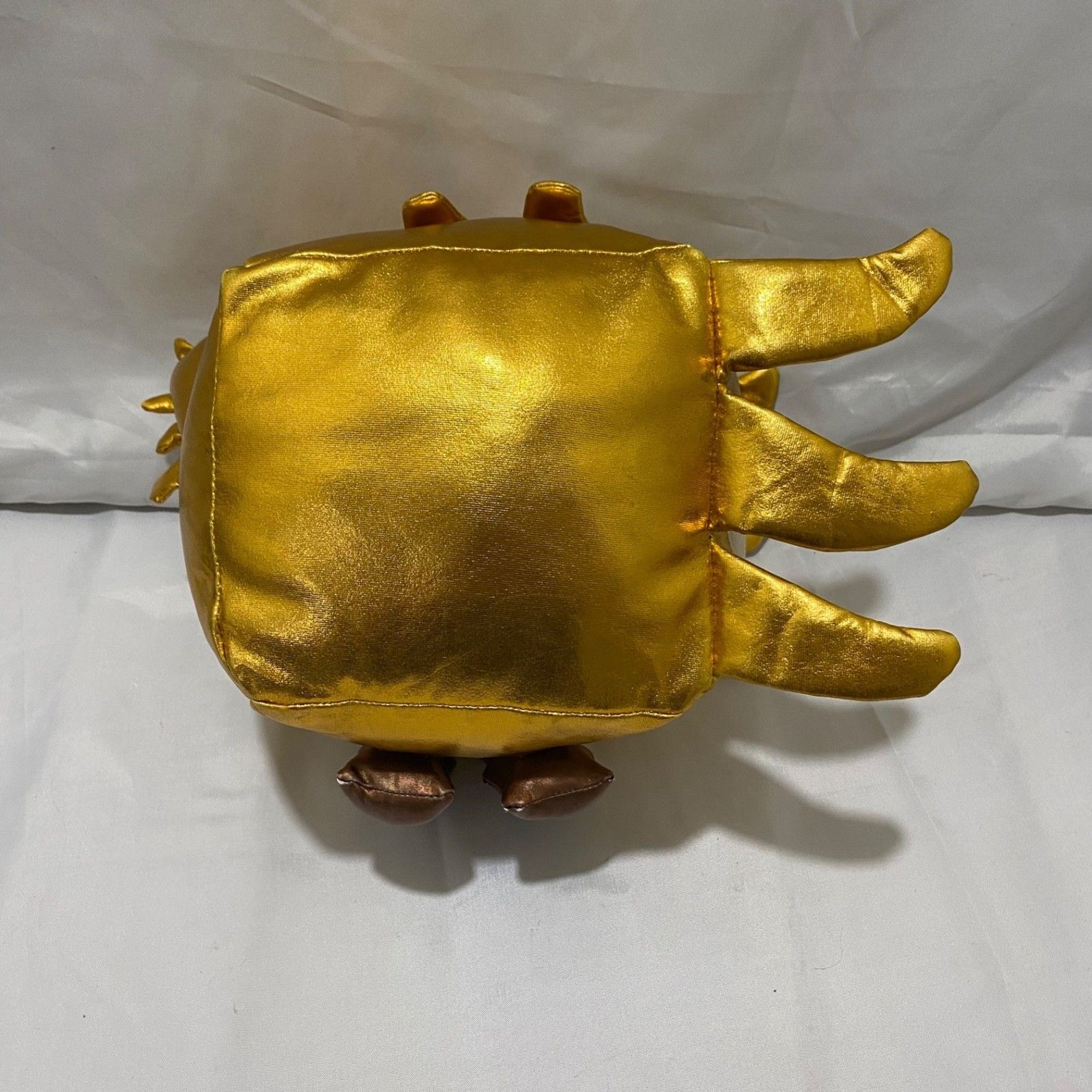 PhatMojo Roblox Pet Simulator Deluxe Tech Gold Axolotl Plush Stuffed Toy 8”