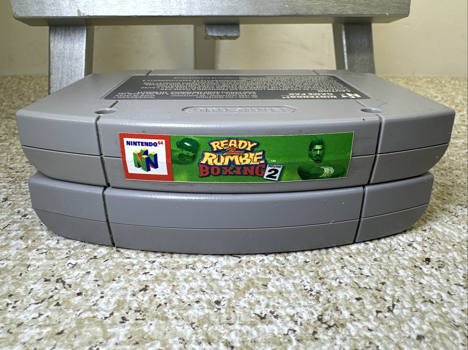Nintendo 64 N64 Ready 2 Rumble Boxing 1 & 2 Lot Of 2 Tested & Work