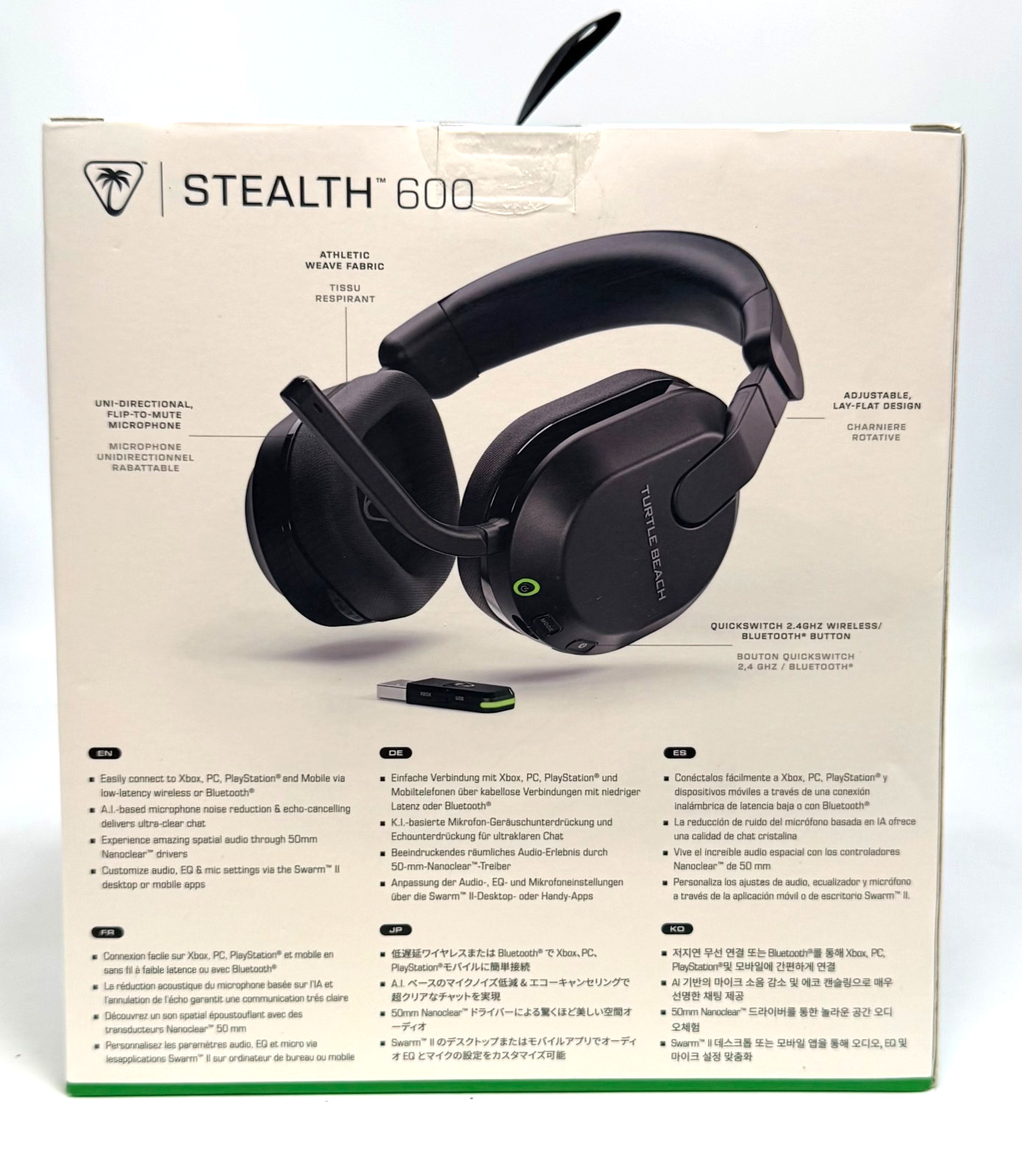 Turtle Beach Stealth 600 Wireless Multiplatform Designed for X-BOX *NEW SEALED*