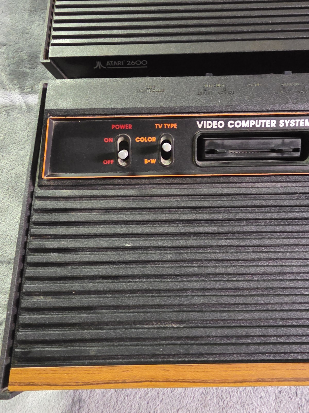 Atari 2600 X2 Video Computer System Model CX-2600 A Console Only PARTS/UNTESTED